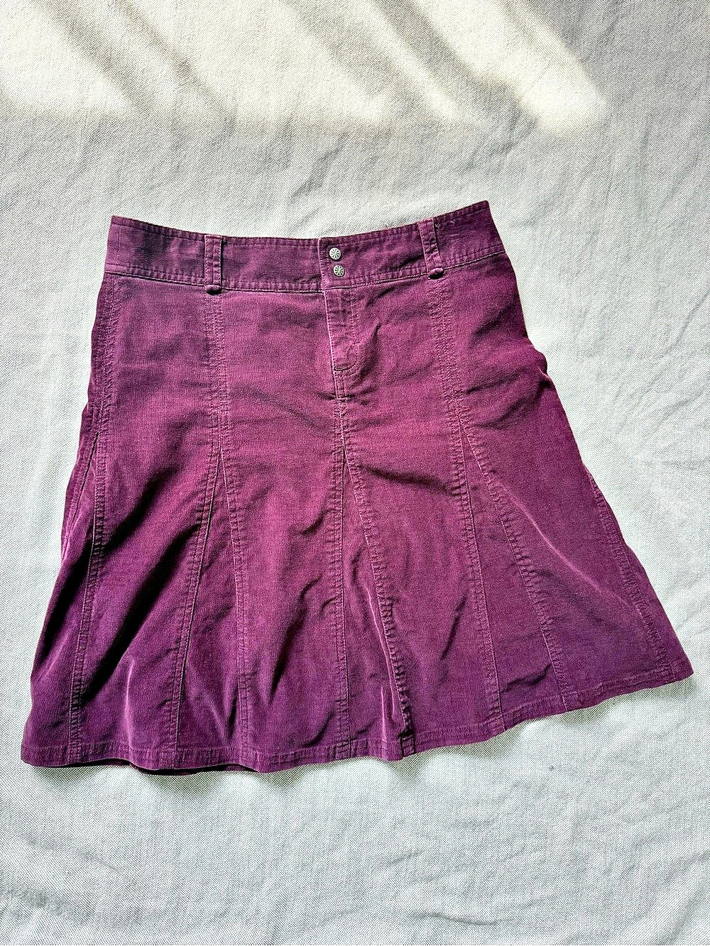 Athleta Skirt A-Line in Purple Size Medium